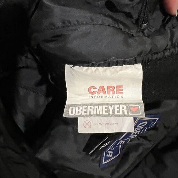 Obermyer Vintage Womens snow pants black size 12 - Picture 11 of 12